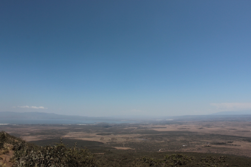 Views from the top of Mt. Longonot.
